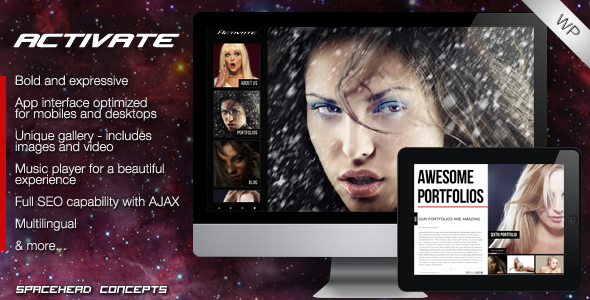 activate 60 Awesome WordPress Themes of February 2012