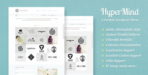 hypermind 60 Awesome WordPress Themes of February 2012