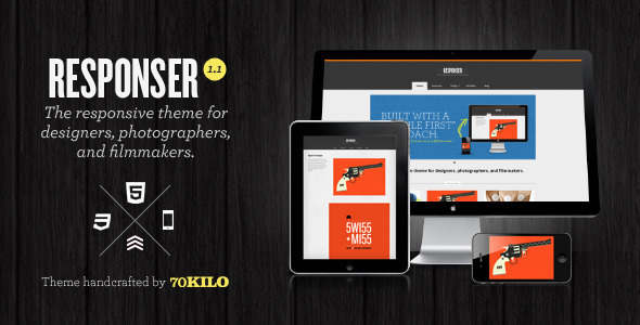 responser 60 Awesome WordPress Themes of February 2012
