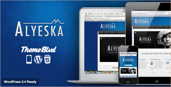 Alyeska - Responsive WordPress Theme