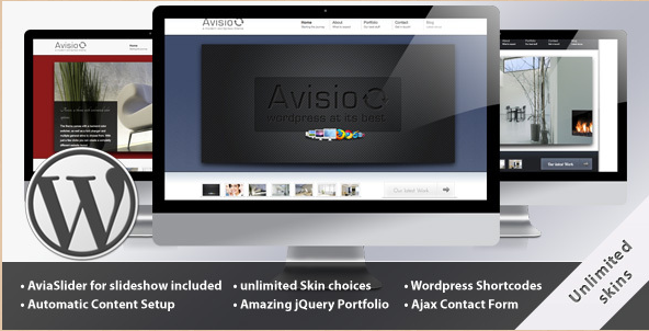 Avisio - Business and WordPress Portfolio Theme