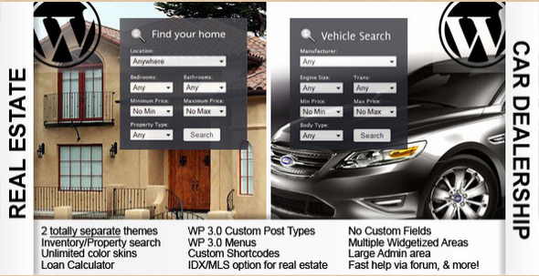 OpenHouse Real Estate and Automotive WP Theme